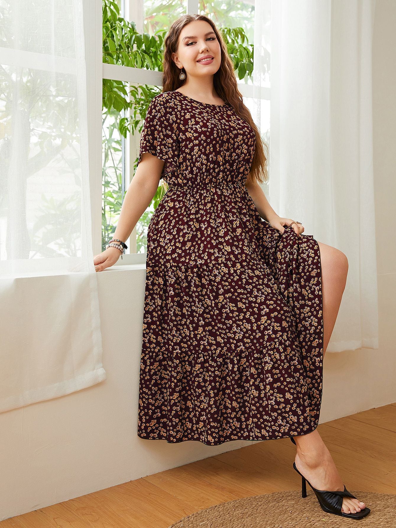 Casual Plus Size Summer Dress – Lightweight, Breathable, Easy Fit