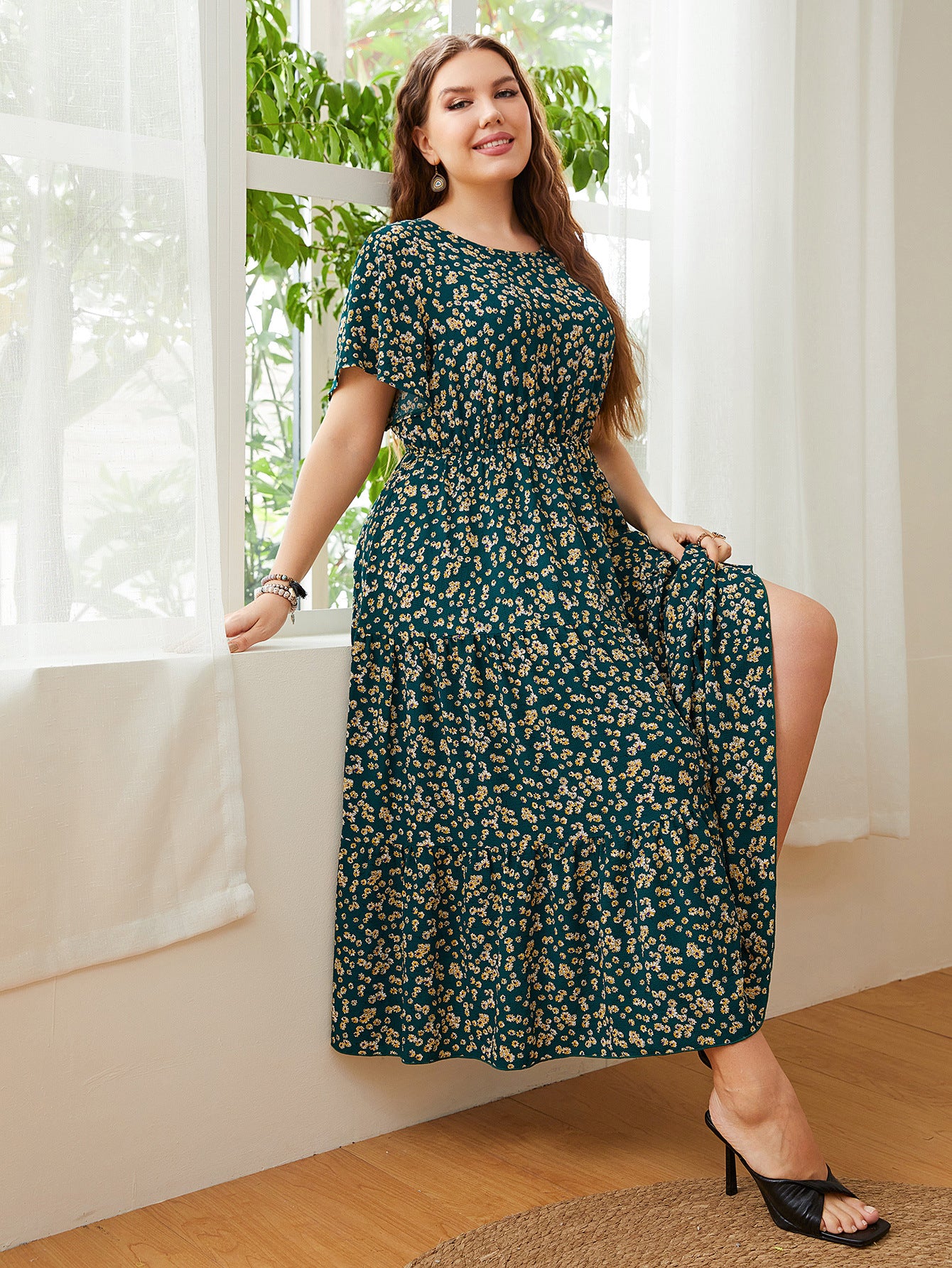 Casual Plus Size Summer Dress – Lightweight, Breathable, Easy Fit