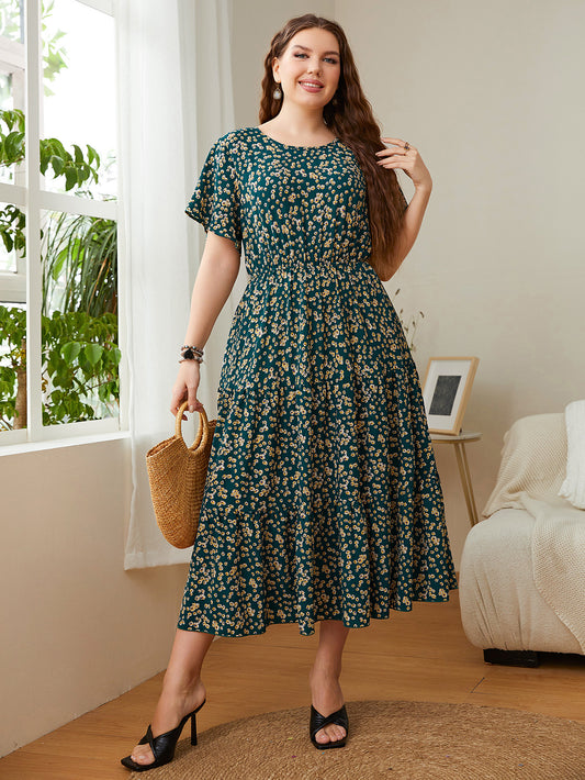Casual Plus Size Summer Dress – Lightweight, Breathable, Easy Fit