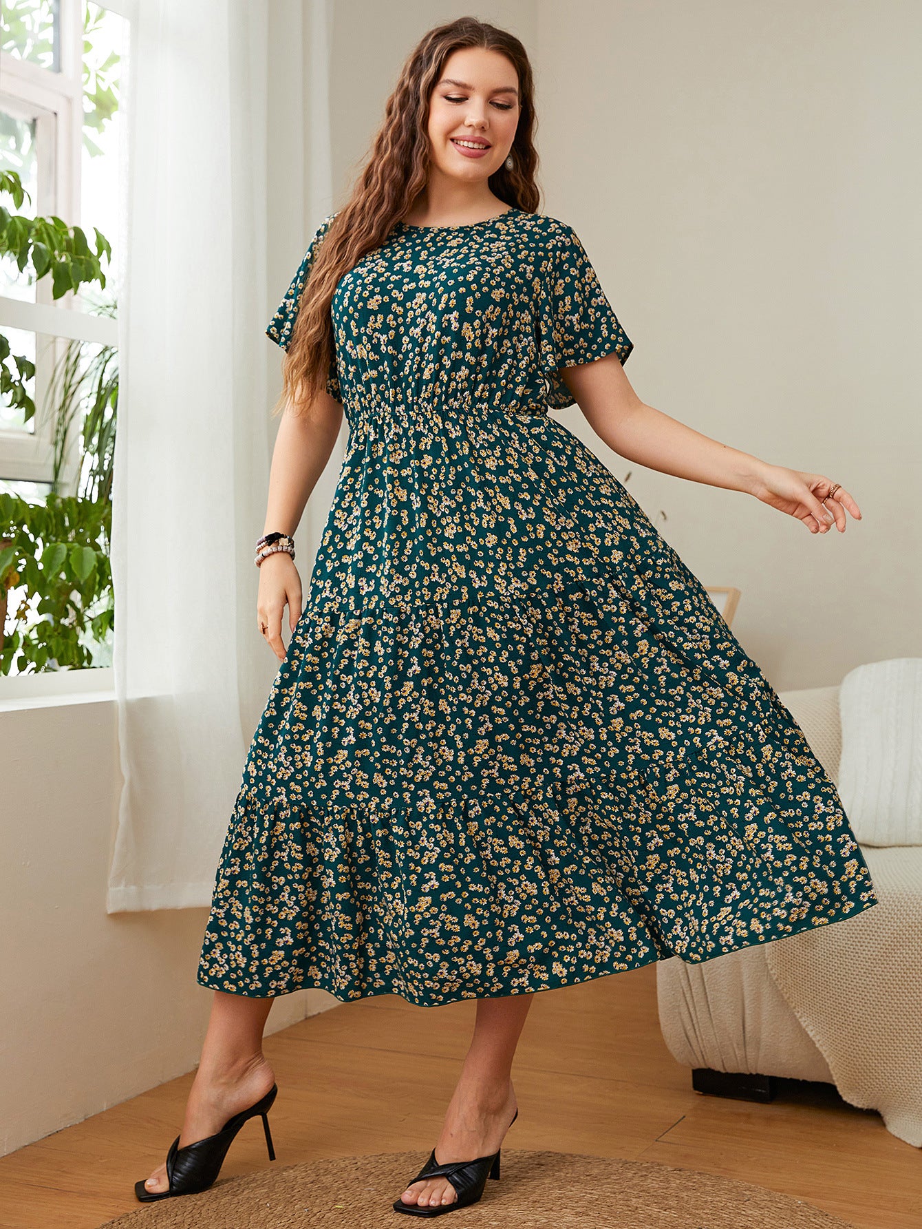 Casual Plus Size Summer Dress – Lightweight, Breathable, Easy Fit