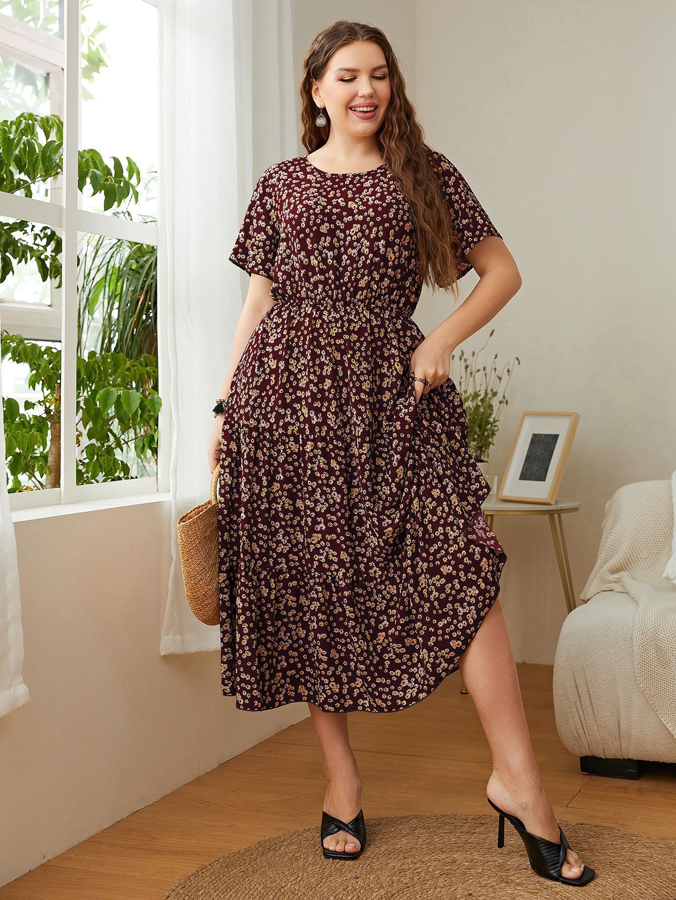 Casual Plus Size Summer Dress – Lightweight, Breathable, Easy Fit