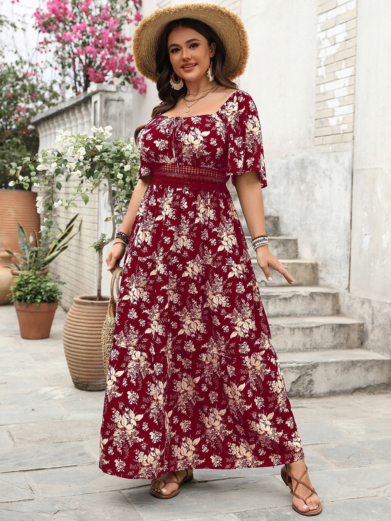 Plus Size maxi Dress – Flattering Fit & Flowy Design for Curvy Women