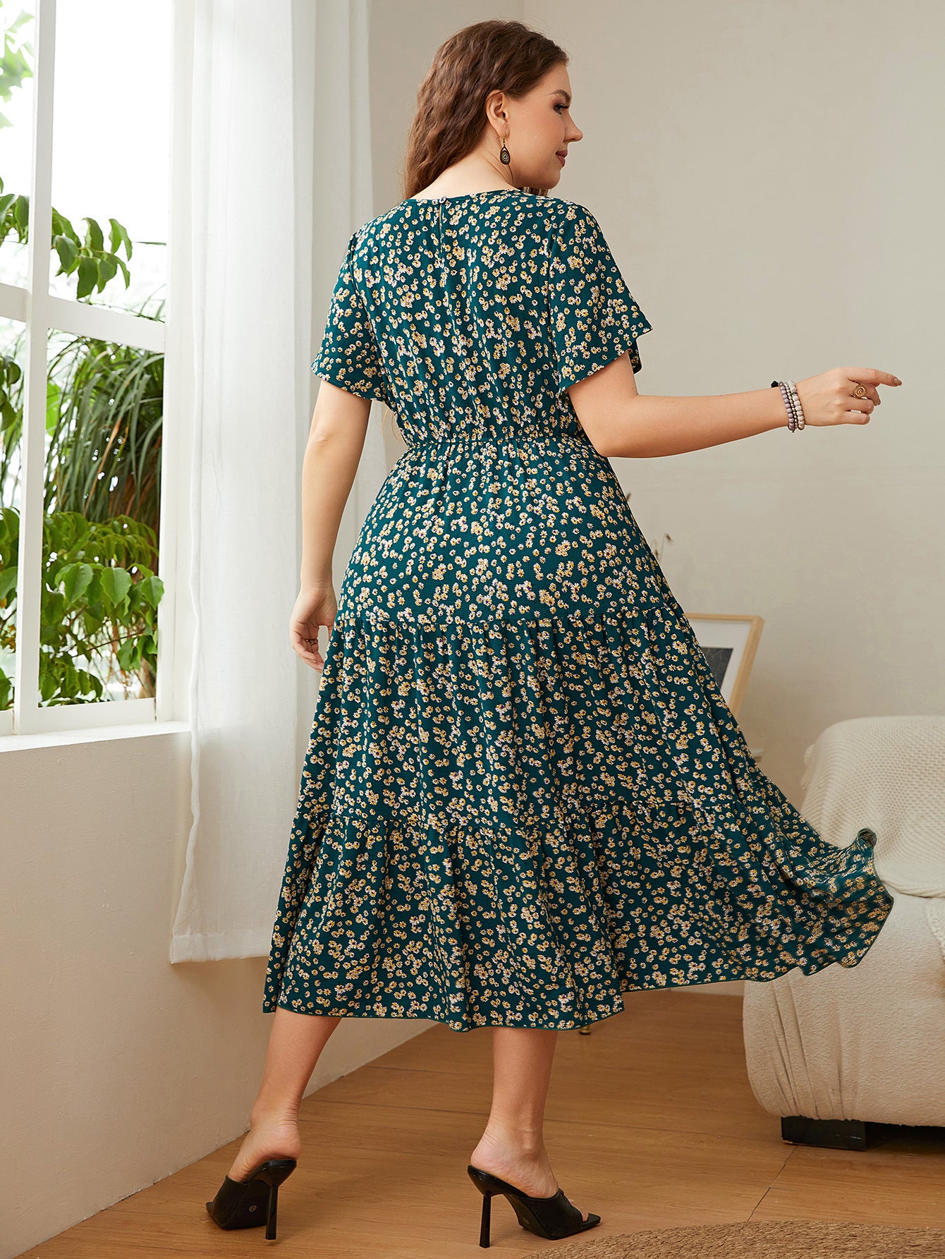 Casual Plus Size Summer Dress – Lightweight, Breathable, Easy Fit
