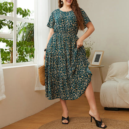 Casual Plus Size Summer Dress – Lightweight, Breathable, Easy Fit