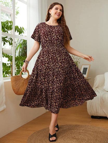 Casual Plus Size Summer Dress – Lightweight, Breathable, Easy Fit